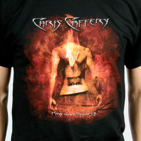 Chris Caffery "Pins and Needles" T-Shirt