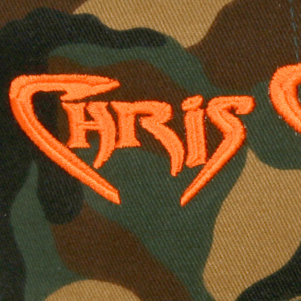 Chris Caffery "Camoflage Embroidered Flexfit" Hat