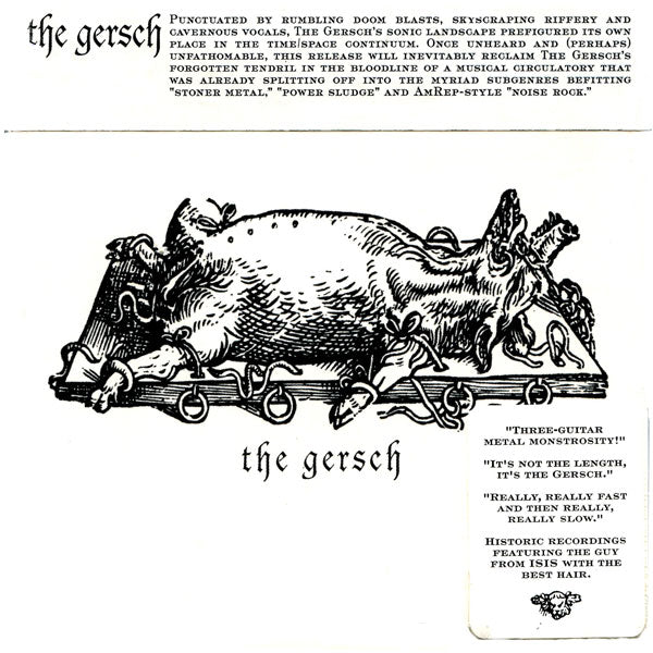 The Gersch "The Gersch" CD