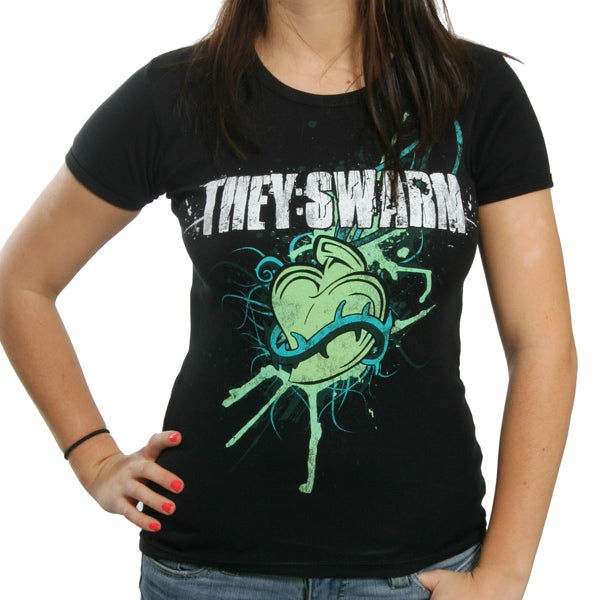 They Swarm "Girl Heart" Girls T-shirt