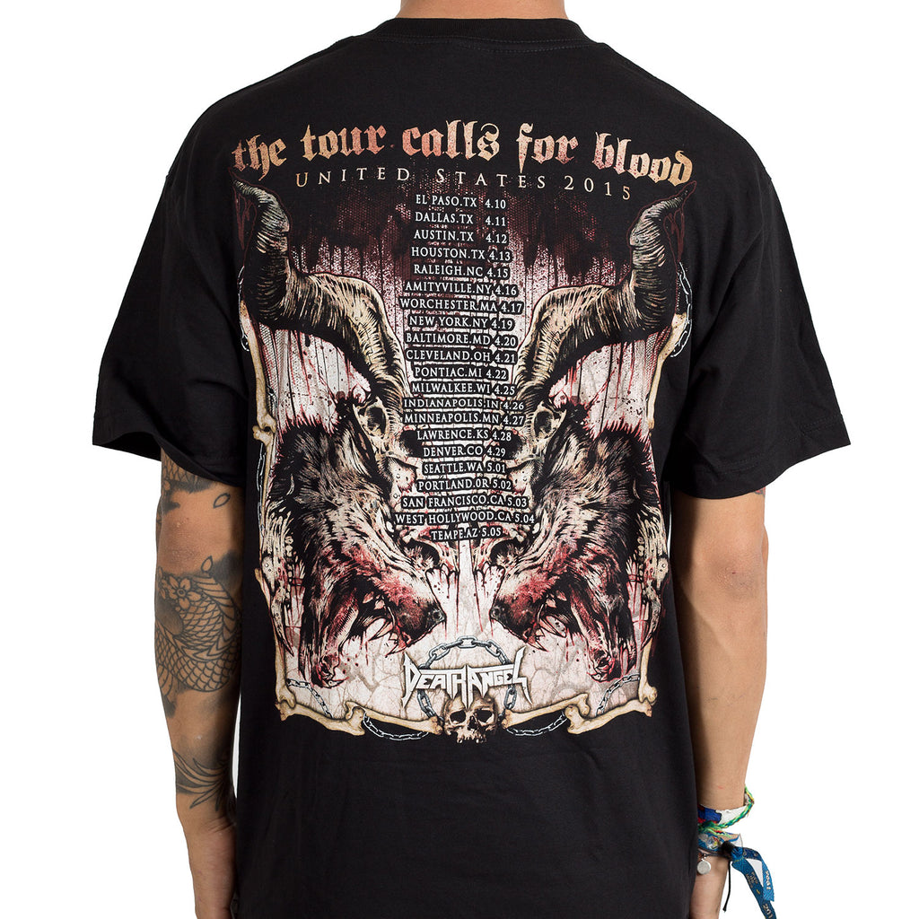 Death Angel "Bone Logo 2015 Tour" T-Shirt