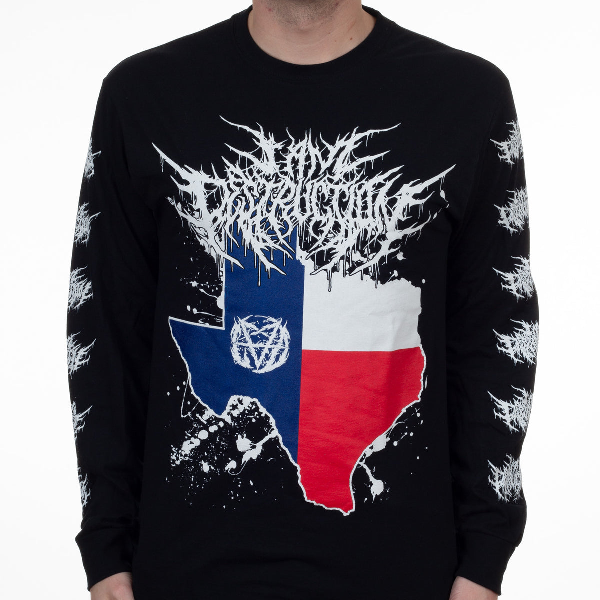 I Am Destruction "Texas (Black)" Longsleeve