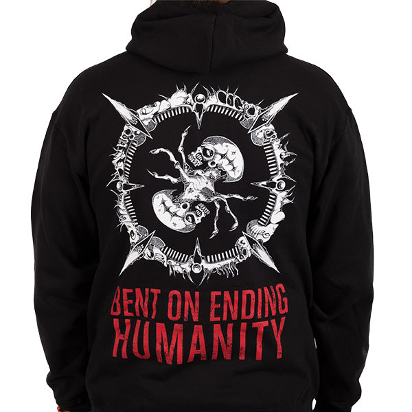 Internal Bleeding "Bent On Ending Humanity" Pullover Hoodie