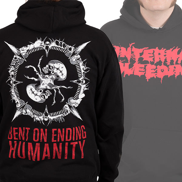 Internal Bleeding "Bent On Ending Humanity" Pullover Hoodie